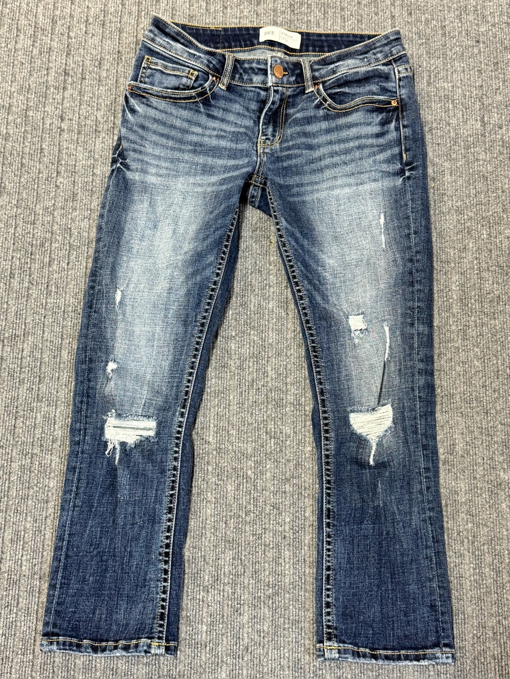 BKE Slim Fit Low Rise Crop Jeans 28